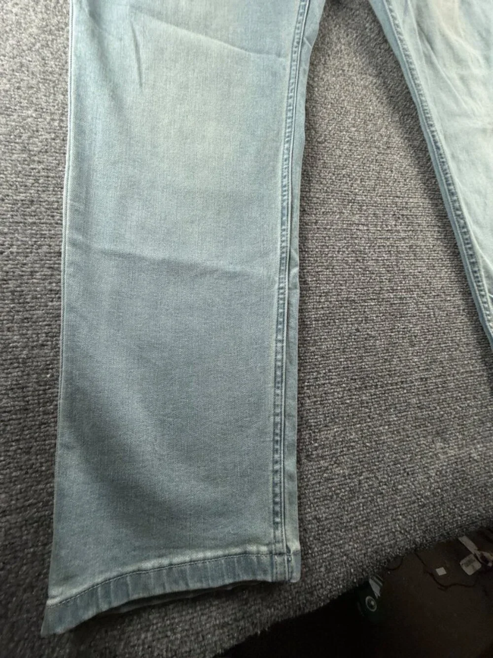 Mugsy Grands Casual FLX4NCSL 40x34 Light Wash Stretch Jeans Men ACTL 41X33